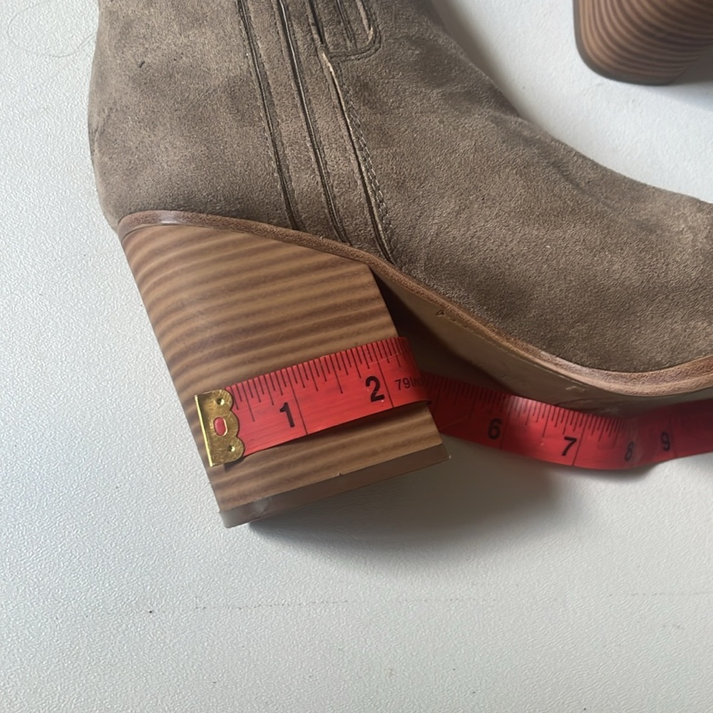 Nine wear Cowboy Ankle Boots Sz 10 tan Country Western Boho Concert NW… - Picture 7 of 14